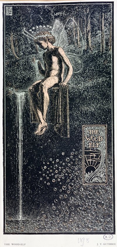 The Wood Elf, 1898 by James J. Guthrie